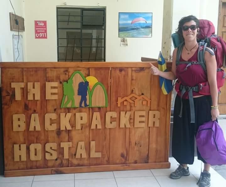 The Backpacker Hostal อิบาร์รา ภายนอก รูปภาพ